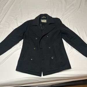 Jack & Jones Wool Coat. Size Medium